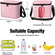 ASWRTYJO Lunch Bag Insulation Fresh Fruit Beverage Cooler Oxford Cloth Portable Shoulder Picnic Ice
