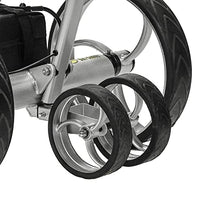 BAT-CADDY ELECTRIC GOLF CADDY X8R Remote Control Golf Push Cart Titanium Silver
