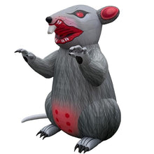 10Ft Inflatable Scabby the Rat Balloon with Blower, Giant Union Protest Display for Labor Disputes, Street Demonstrations and Strikes