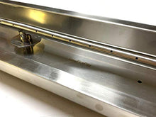 EasyFirePits Pre-Plumbed Natural Gas/Propane Fire Pit Linear T-Burner Pan & Full Combo Connection Kit (64.00, 60" T-Burner PAN 64X7 in)