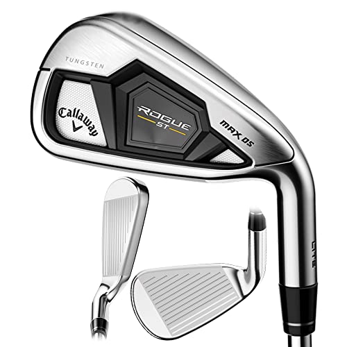 Callaway Rogue ST Max OS Lite Iron Set Ladies Flex Graphite Right Hand Silver