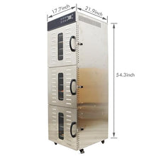 BREVELTION Food Dehydrator 36 Layers Stainless Steel