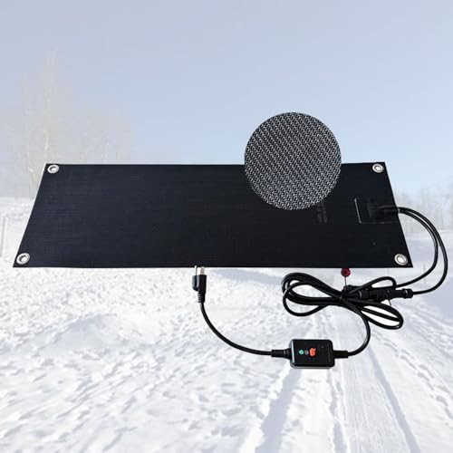 iumLeap Heated Snow Melting Mats for Stairs & Driveways – Efficient Ice Melt Solution, 10'' x 30'', 2 Inches/Hour Melting Rate, 5pcs