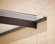 Palram - Canopia Nancy 4500 15' x 3' Door/Window Awning, Gray/Clear