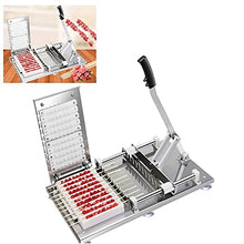 UYCVT Stainless Steel Manual Meat Mutton Kebab Skewer Machine, Normal Commercial Meat String Machine, High Eefficiency Semi-Automatic Wear Mutton String Making Machine BBQ Skewer Maker