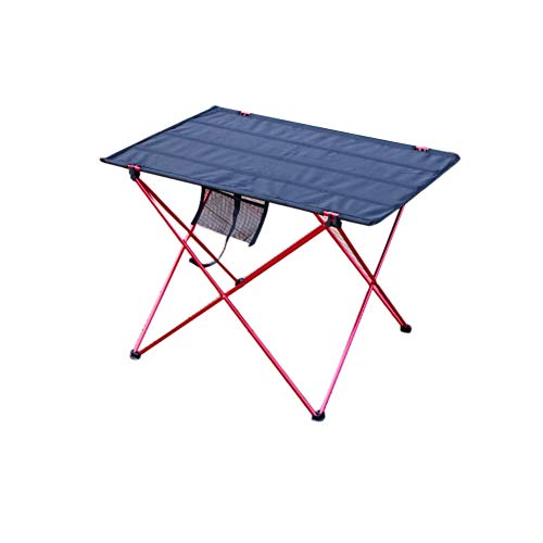 AFPSDLFJDLS Outdoor Table Portable Foldable Camping Furniture Computer Tables Picnic Light Color Anti Slip Folding Desk