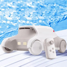 KANGJIEM Cordless Automatic Pool Cleaner, Automatic Vacuum Cleanerfor Above Ground Pool & Inground Swimming Pool, Strong Suction, Dual Motors, for in Ground Flat Pools