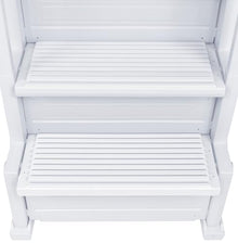 Aqua Select Everest in Pool Step and Outside Flip Up Ladder System | White