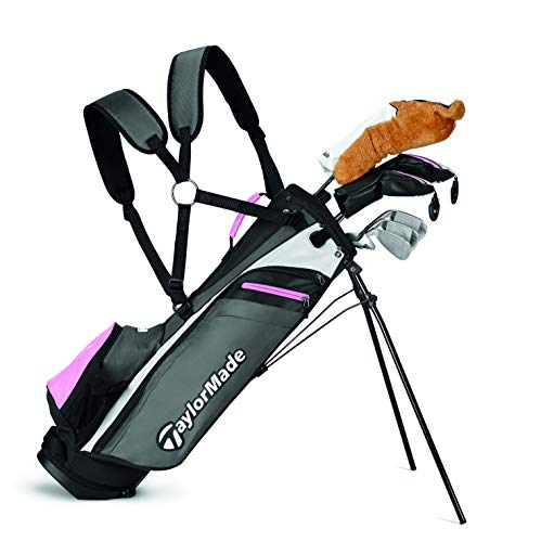 TaylorMade Rory Junior Golf Set K50 Right Hand Girls Flex Black/Pink/White