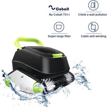 EliteBloom Swimming Pool Sewage Suction Robot, Cordless Robotic Pool Cleaner, with 180Mins Running Time - Ideal for above-Ground Pools