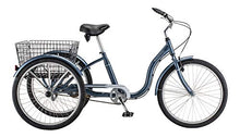 Schwinn Meridian Adult Tricycle Bike Slate Blue (24-Inch Wheels)