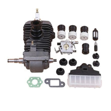 BEIMLGPS 42.5MM Engine Motor Assembly Cylinder Piston Carburetor AV Buffer Set for MS250 MS230 025 023 MS 250 230 Chainsaw Spares Accessories
