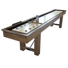 Playcraft Montauk Pecan 12' Shuffleboard Table Whitewash