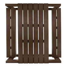 highwood Monroe Modern Picnic Table, Weathered Acorn