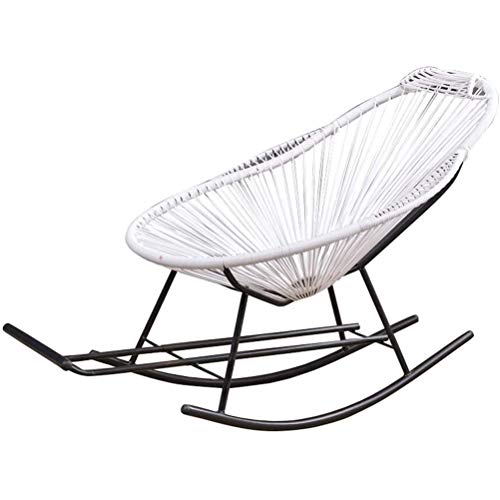 Rattan Rocking Chair Garden Furniture with Footstool and Armrest for Kids Adults Nursery Sunloungers Garden Sunlounger Cushions Garden Chairs Garden Chair Cushions Camping Chairs Living Room Ch