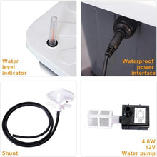 FLTRGO Hydroponic Grow Kit Indoor Garden Hydroponic Tower Growing Sytem 15 Layer 45 Plants Sites Vertical Hydroponic Tower with Pump and Movable Water Tank for Leafy Vegetables