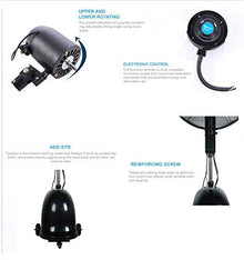 Banfluxion Industrial Misting Fan Electric Spray Fan 26” High Velocity Mister Humidification and Watering Cooling System, 110V, Black