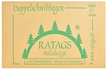 Ratags 3D Candle Arch Forest Walker in the Clearing with LED Lighting USB Length 72 cm / 28 inch by Ratags Crafts