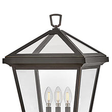 Hinkley Alford Place Large LED Post Top Lantern - Die Cast Aluminum, Dimmable Oil Rubbed Bronze