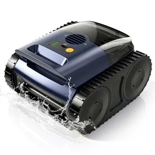 Pool Vacuum, 190 Mins Cordless Robotic Pool Cleaner for In ground Pools