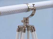 Hampton Nautical Chrome Telescope Silver 65