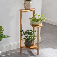 OJKJGYTF Flower Stand Plant Rack Display Shelves Flower Planter Pot Stands Storage Shelf Support for Flowers Indoor Outdoor Yard 3 Tiers Plant Stand