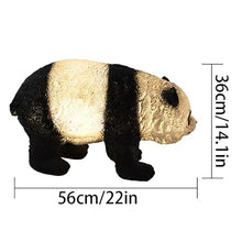 Xinmeiyue Lawn Light,Outdoor Panda Light, Figurine Lights,Landscape Light, Yard Decorations Outdoor Light,Waterproof Garden Animal Light, Courtyard Light, for Birthday Gift, Christmas Holiday(Sitting