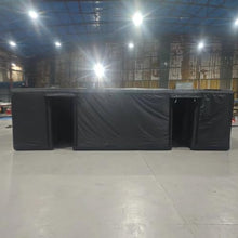 Alessia Cara Large Inflatable Haunted Maze Black (23.6x11.8x6.6ft with Blower)