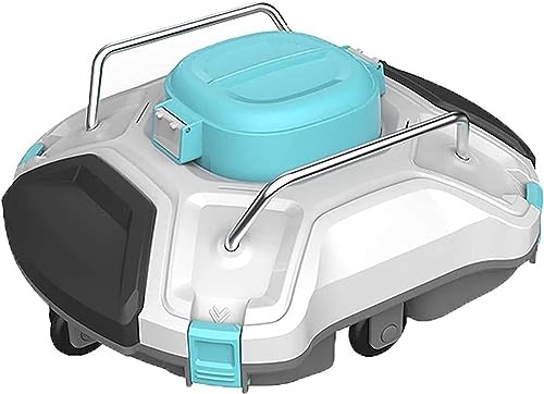 KANGJIEM Cordless Autonomous Pool Vacuum Cleaner, Robotic Pool Cleaner, Self-Parking, with 110 Mins Maximum Runtime, Pool Vacuum for Above/In Ground Flat Pool Up to 900 Sq Ft