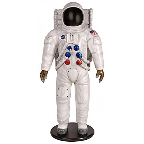 Design Toscano Man on The Moon Astronaut Statue Full Color