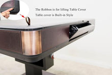 usamjtable American Style Ultra-Thin Automatic Mahjong Table with 36mm Numbered Tiles and Reversible Cover