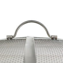 Sunnydaze Stainless Steel Fire Pit Spark Screen Cover, Heavy Duty, 36-Inch