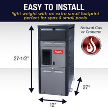 Raypak 014784 PR156AENC 150000 BTU Natural Gas Heater