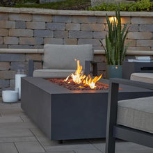 Lakeview Elysian 50-Inch Rectangle Natural Gas Fire Table - Weathered Slate - (Ships as Propane w/NG Conversion Kit) - SC-C9813NG-WSLT