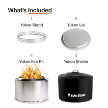 Solo Stove Yukon Amazon Exclusive Bundle | 27" Smokeless Wood Fire Pit