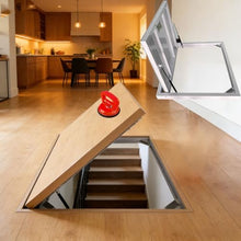 HDYZJQ Floor Access Panel That Accepts Flooring on Top, Hidden Floors Hatch Door for Basement Cellar Attic Emergency Escape, Crawl Space Inspection Hole Entrance Cove(56x61cm (22x24in))