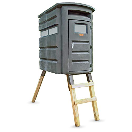 Guide Gear 2-Man Deluxe Condo Hunting Blind with Bonus Shelf Grey