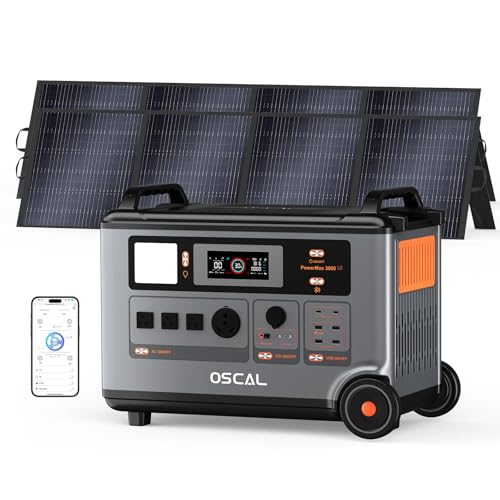 Solstark PowerMax 3600SE Solar Power Generator 3600W Power Station