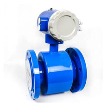 Water Flow Meter, 0.5% High Accuracy DN80 DN100 DN125 Waste Water Slurry Smart Electromagnetic Flow Meter Flange Connection 4-20mA,for Outdoor Garden Hose Watering(DN125 Flange 1.6Mpa)