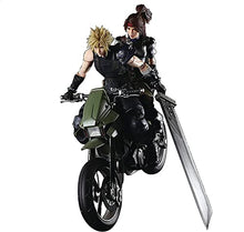 Square Enix Final Fantasy VII Remake Cloud Strife, Jessie & Motorcycle Action Figure Set Multicolor