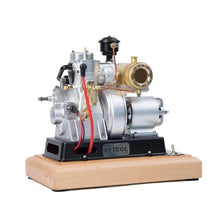 MindXplore RETROL185-Type Micro Single-Cylinder 4-Stroke Engine Model for Classic Vintage Tractor (Pulley Version)