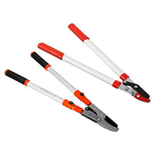 Handheld Extendable Garden Shears Telescopic Tree Ratchet Lopper Pruner,Extending Garden Cutter Branch Shear Pruning Tools,Gardening Hand Tool