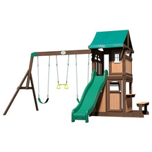 Backyard Discovery Lakewood Cedar Swing Set Multi-Color