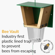 Ultimate Pro Outdoor Carpenter Bee Trap by Best Bee Brothers, Green 12-Pack