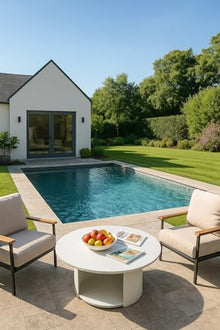 Onza - Outdoor White Coffee Table