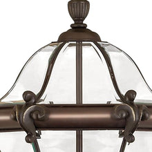 Hinkley San Clemente Collection Traditional Three Light Outdoor Post Top/Pier Mount Copper Bronze