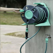 Portable Hose Reel, Garden Hose Reel Truck, Irrigation Water Pipe Truck Tool, Outdoor Yard Wash Truck (Blue 32.5m)