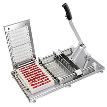 EliteBloom Commercial Barbecue Kebab Maker, Meat Skewer Machine 10 Strings Per Time, Stainless Steel Barbecue Skewers Tool for Home BBQ Parties (32 * 56.5 * 9Cm)