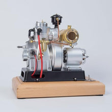 OKMO Hit and Miss Engine Model, 185-Type Micro Single-Cylinder 4-Stroke Gasoline Engine Model for Classic Vintage Tractor (Generator Version)