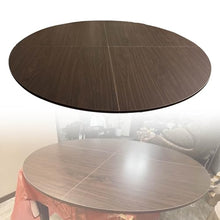 Round Folding Table Round Table Top Extenders for Dining Table - Versatile Collapsible Extension Dinner Tables 130 150 170 210cm Dia - Large Circular Event Table Top for Dining Room/ Party/ Wedding(22